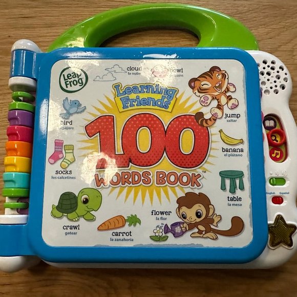 Leap Frog Other - =Learning Friends 100 Words Book Educational Toy Kids Children Toddler Like new